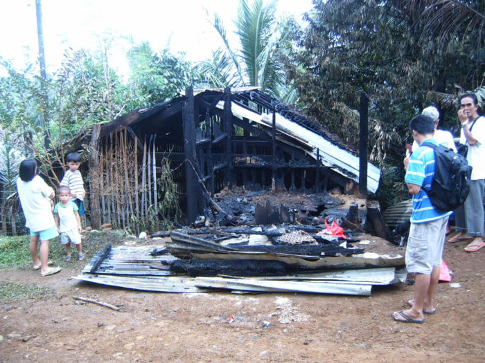 When you live in the midst of grinding poverty you have to be a special kind of asshole to burn down the only convenience shop in your village. Awful.