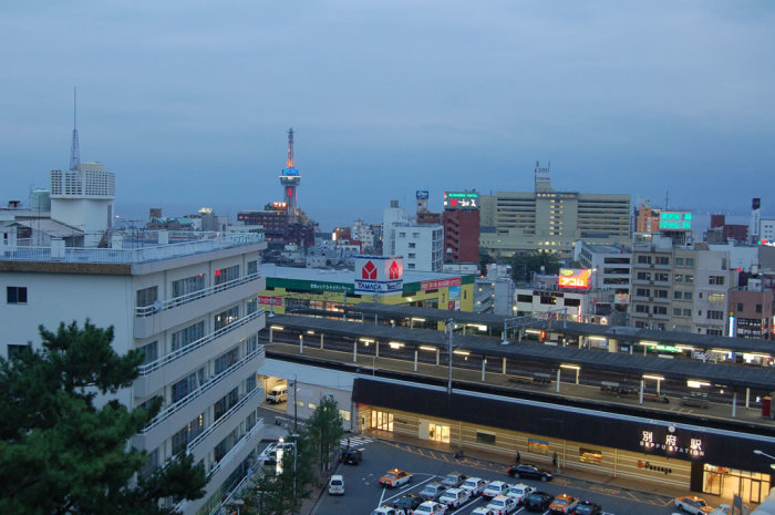 beppu_station_from_my_apartment