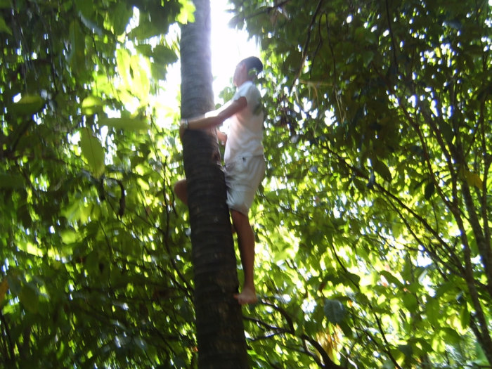 You're basically putting all your weight on the two balls of your feet.