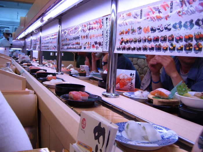 If only you could just lay your face on the belt and have them slide right into your mouth...