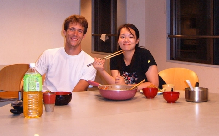 Good food, with good friends, is the good life.