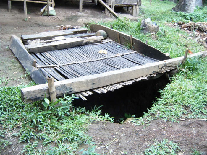 Copra pit dryer - minimal initial investment, but poor quality output.