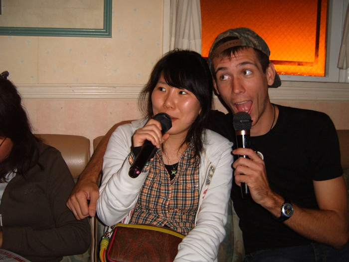 People who are super awesome at singing really hate it when people who aren't (me) join them and "help out".