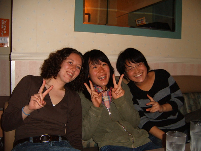 Three new additions to our dorm floor.