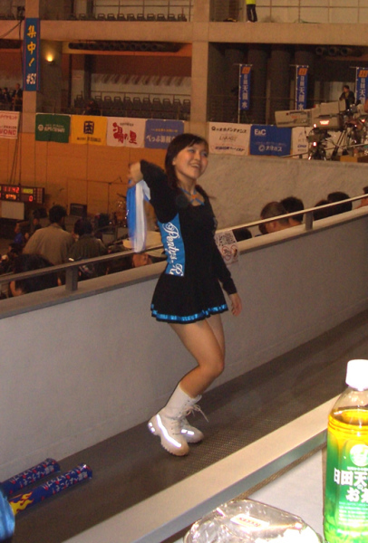 She's all smiles until you get on her bad side, then it's boot after boot to the face.